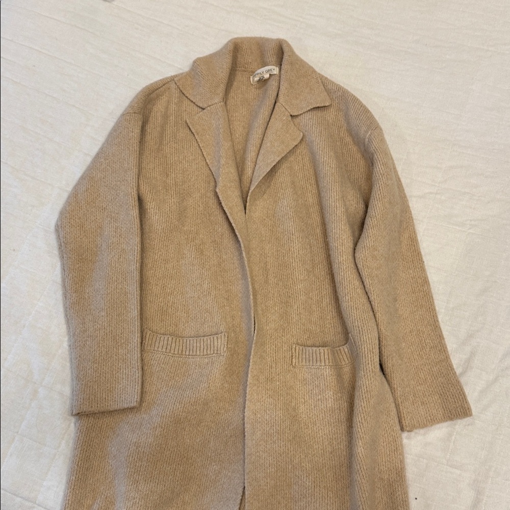 Cozy Tan Women's Cardigan